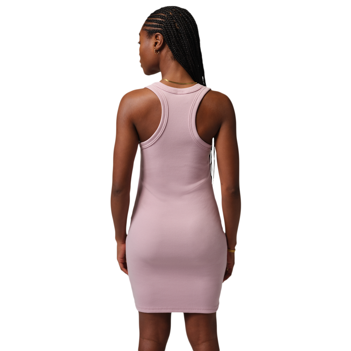 Jordan BRK Essential Tank Dress - Women's - Iced Carmine/White