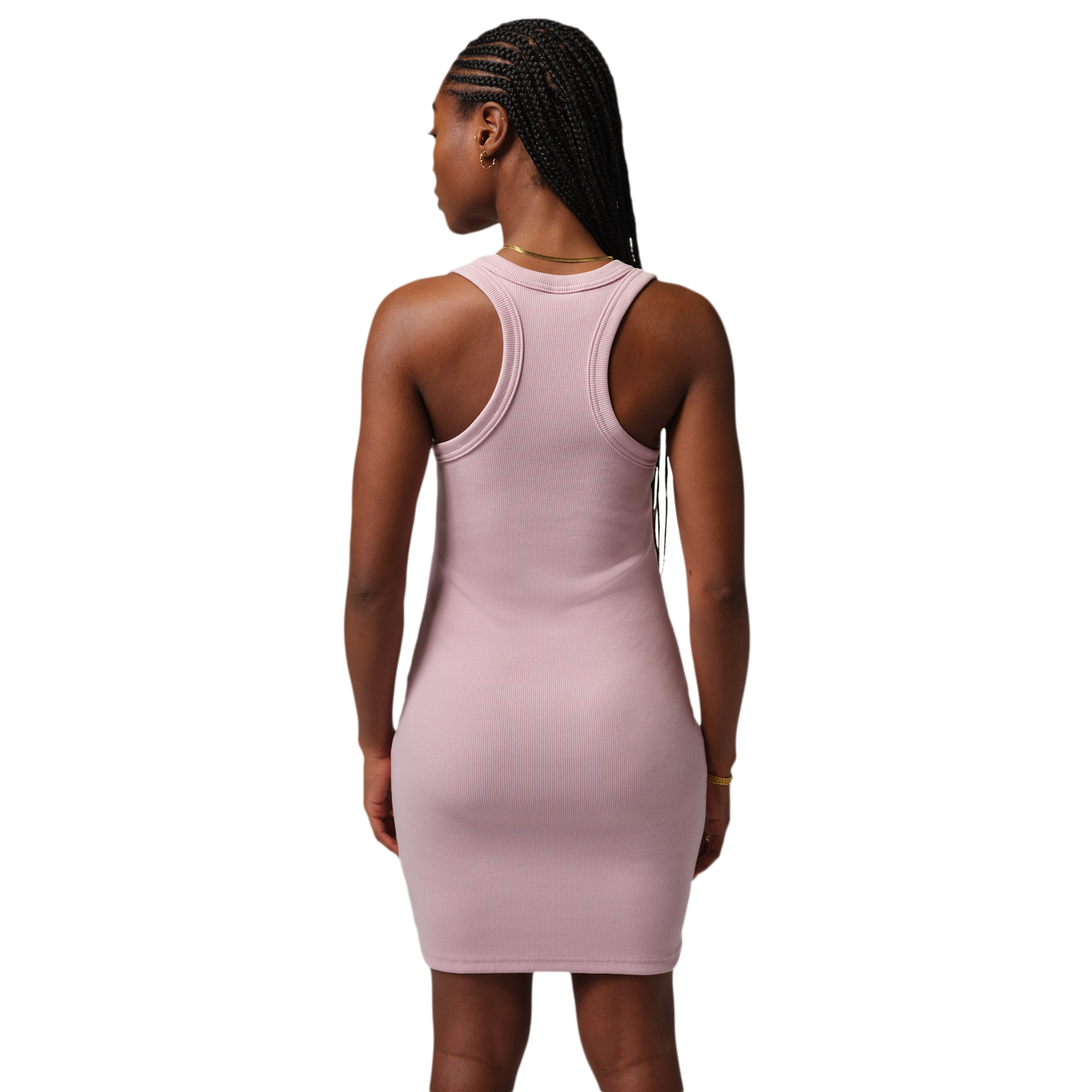 Jordan BRK Essential Tank Dress - Women's - Iced Carmine/White