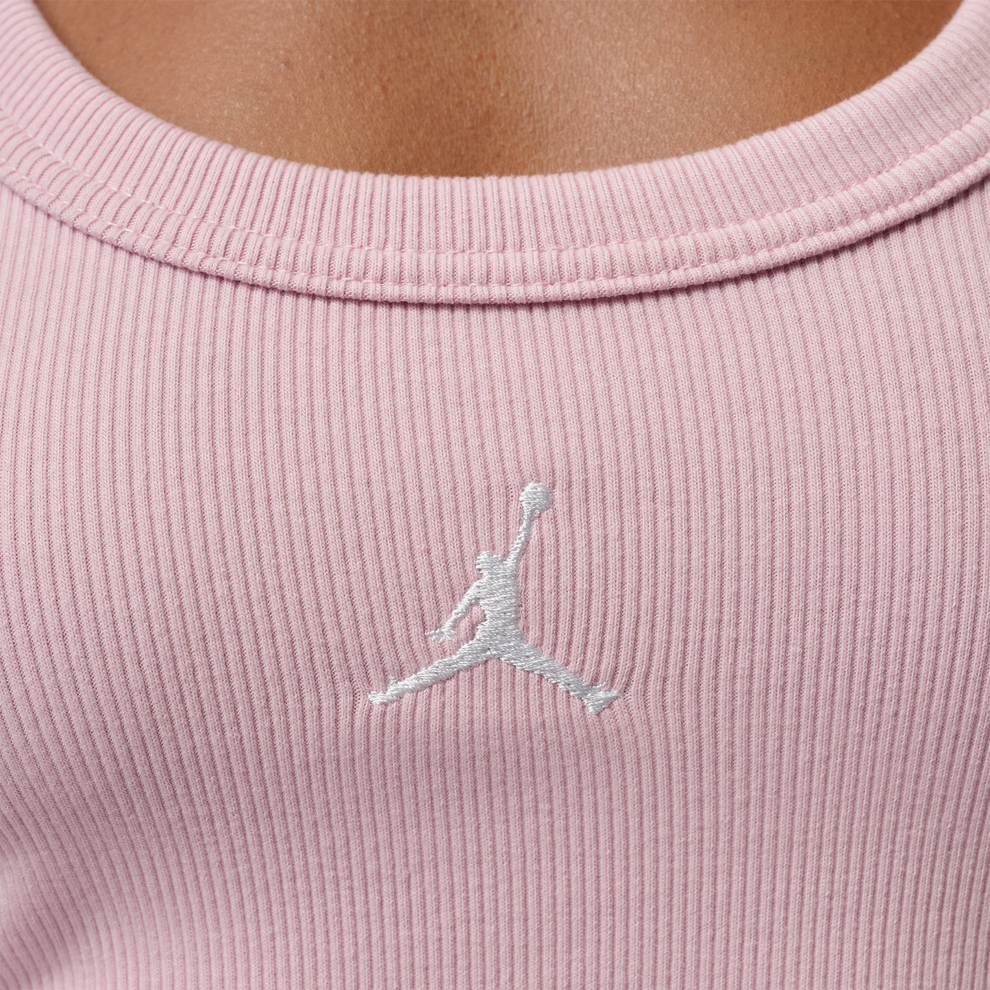 Jordan BRK Essential Tank Dress - Women's - Iced Carmine/White