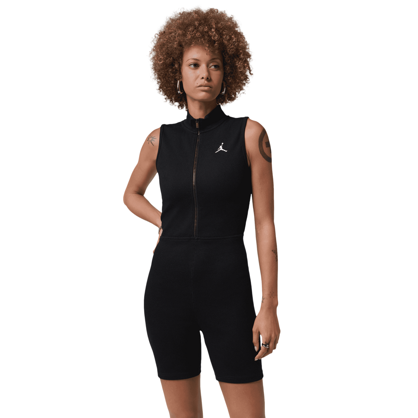 Jordan BRK Essential Romper Bodysuit - Women's - Black/White