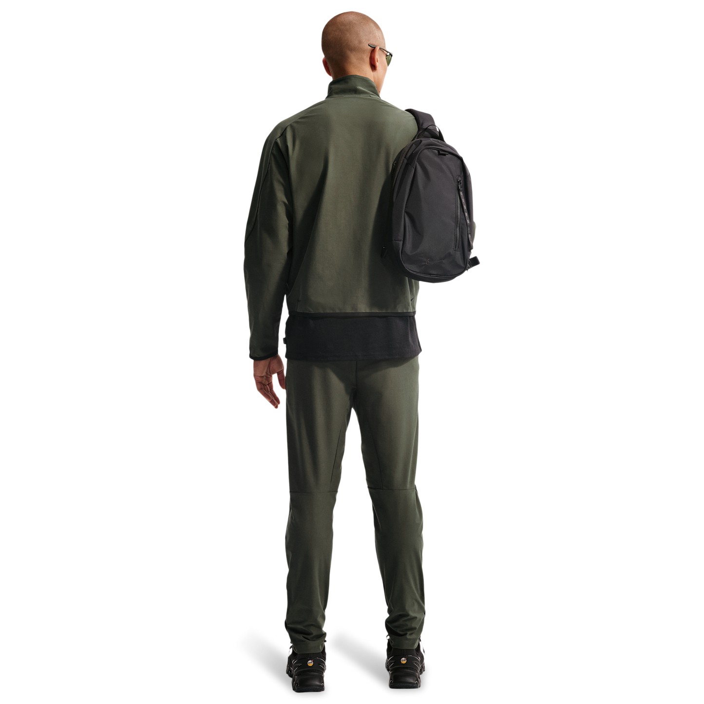 Nike Tech Shori Knit Drill Pant - Men's - Black/Cargo Khaki