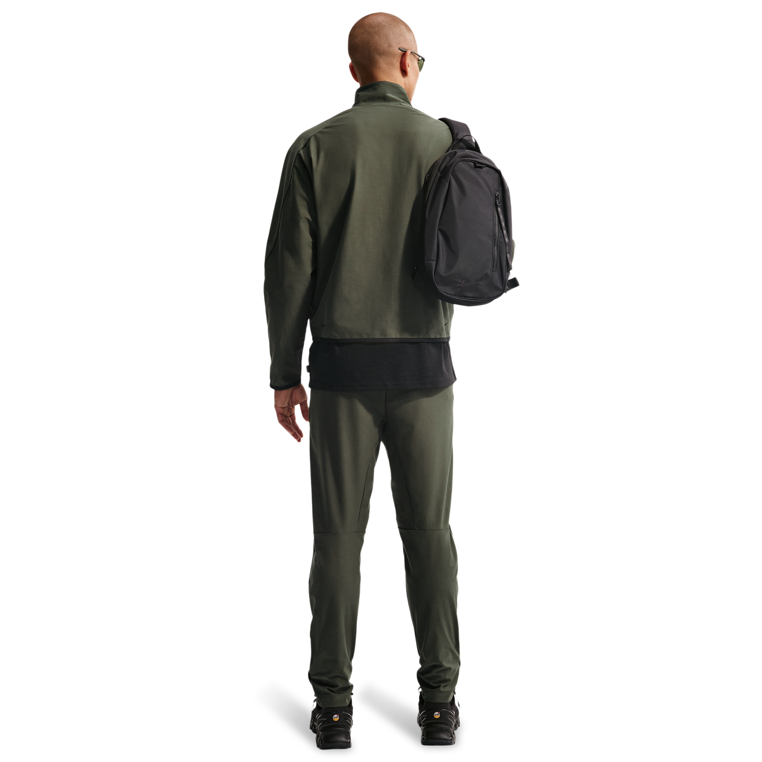 Nike Tech Shori Knit Drill Pant - Men's - Black/Cargo Khaki