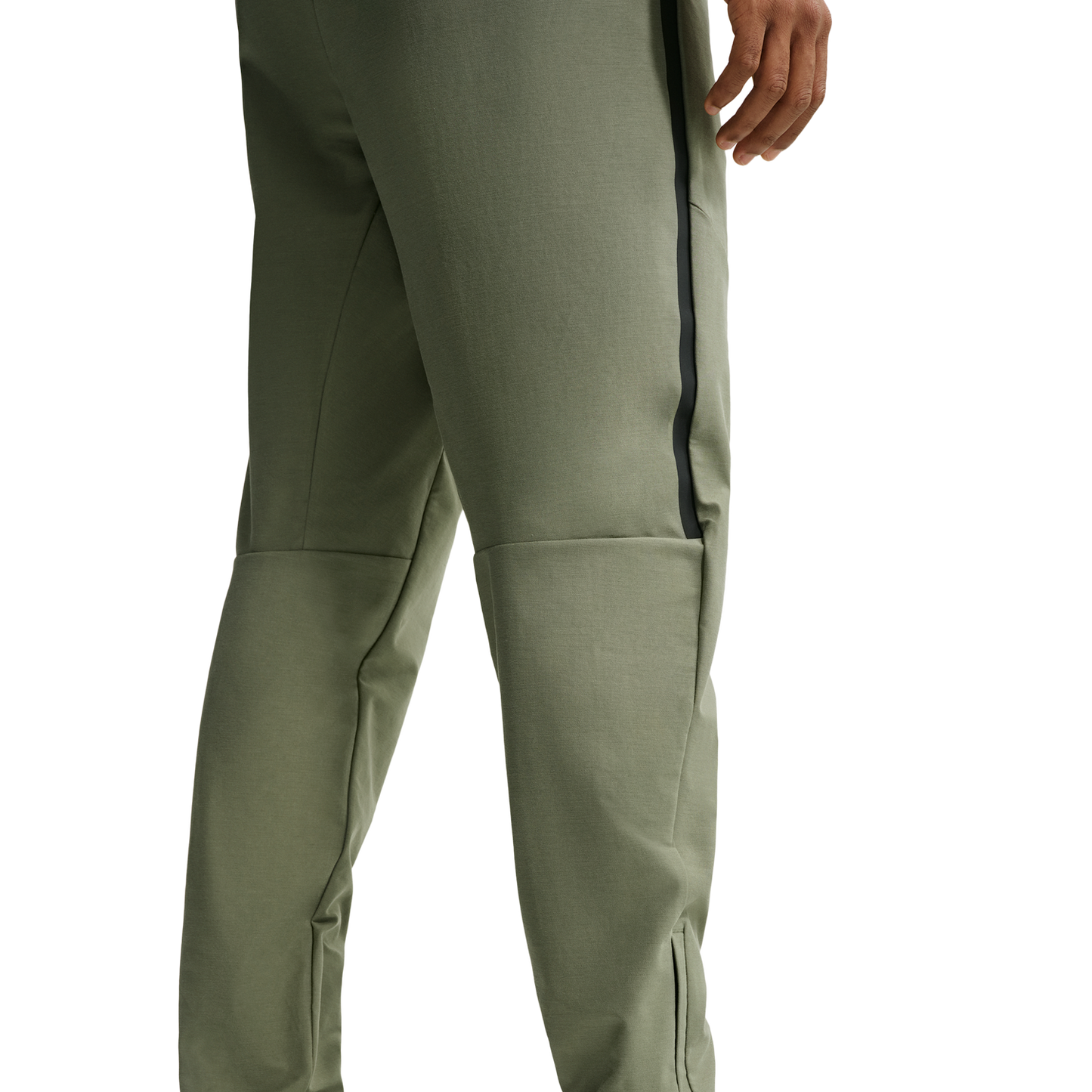 Nike Tech Shori Knit Drill Pant - Men's - Black/Silver Sage
