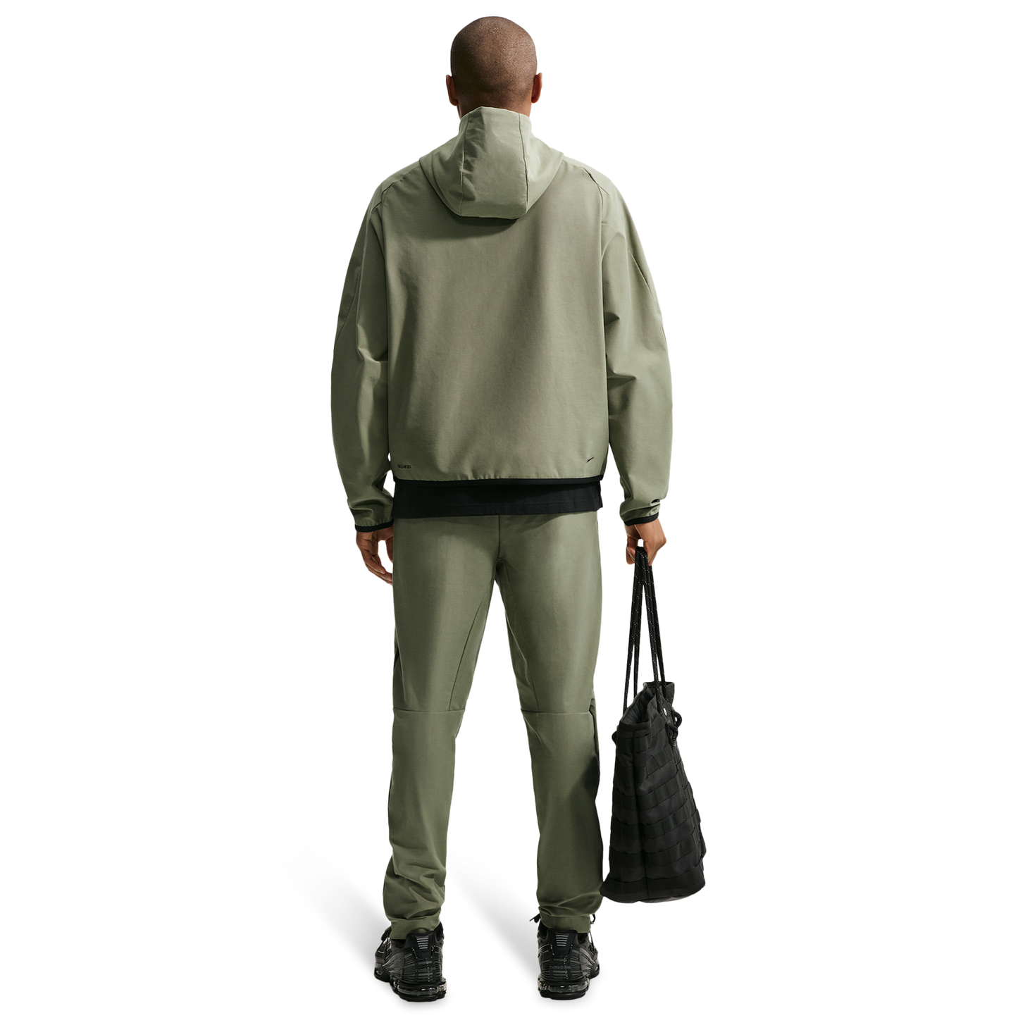 Nike Tech Shori Knit Drill Pant - Men's - Black/Silver Sage