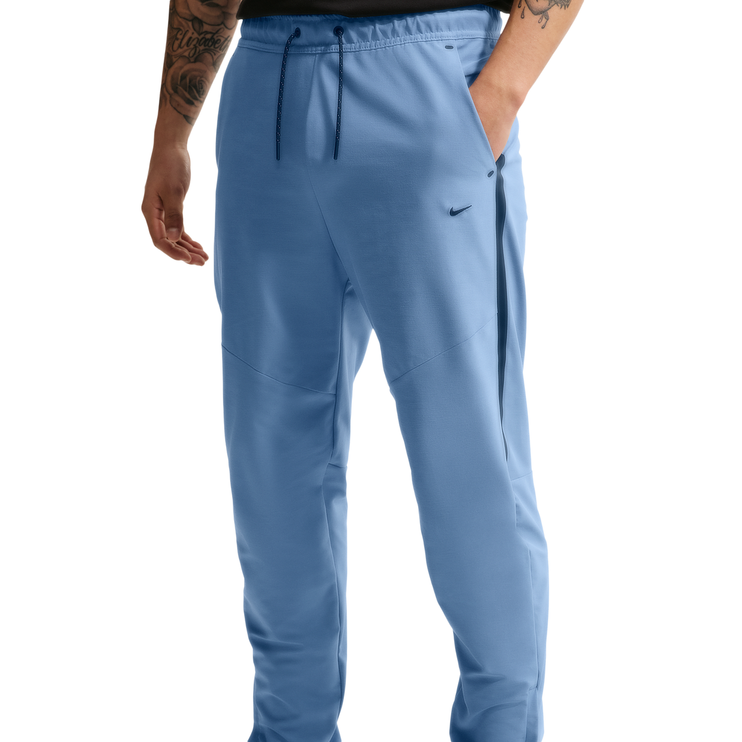Nike Tech Shori Knit Drill Pant - Men's - Work Blue/Black
