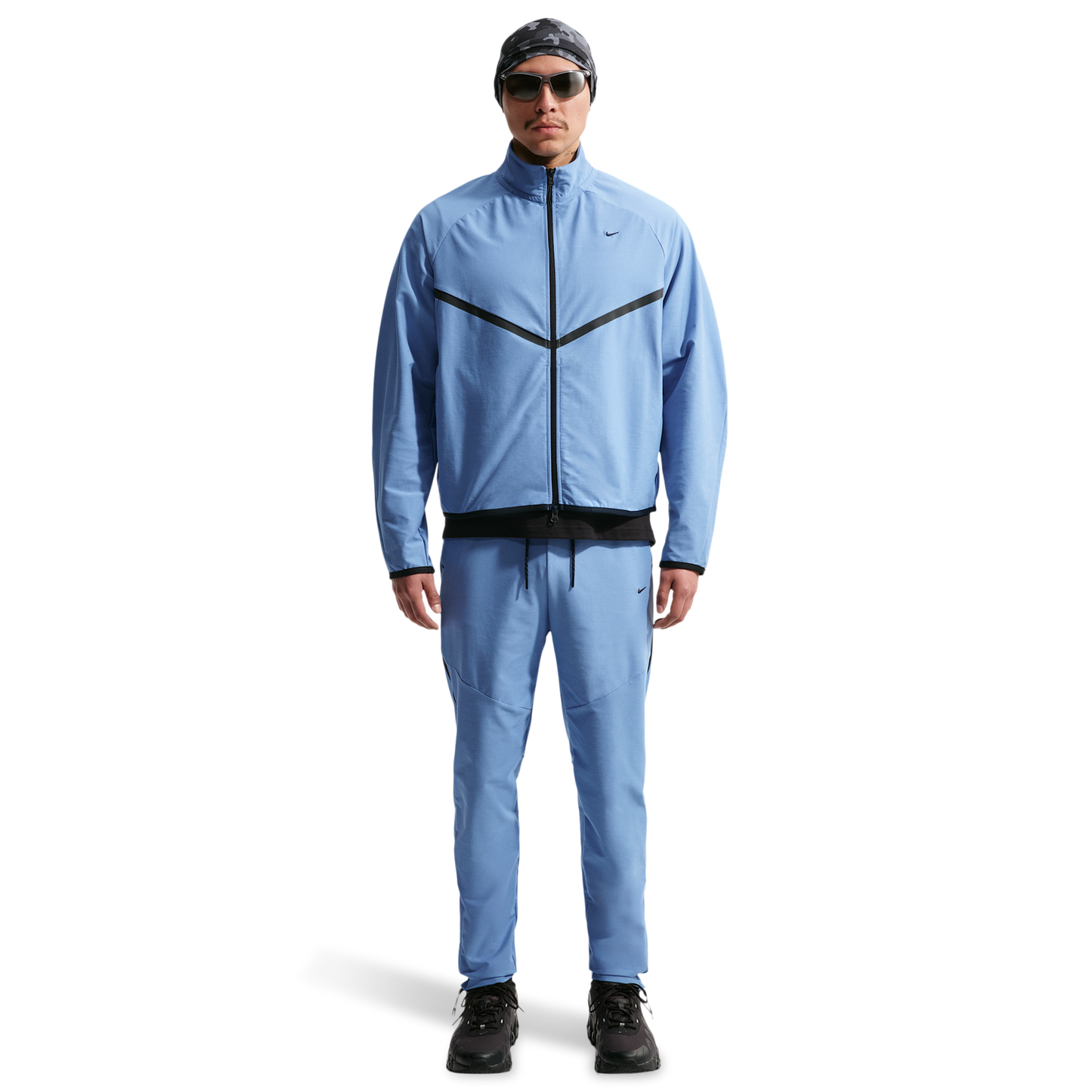 Nike Tech Shori Knit Drill Pant - Men's - Work Blue/Black