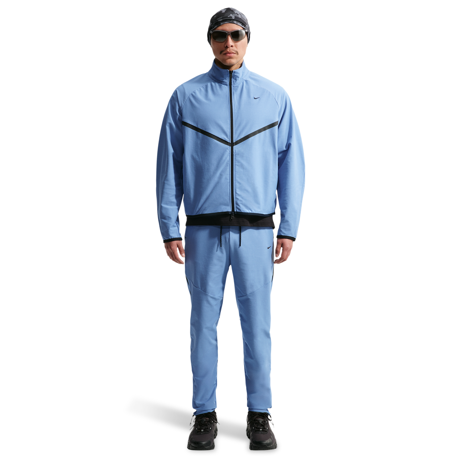 Nike Tech Shori Knit Drill Pant - Men's - Work Blue/Black