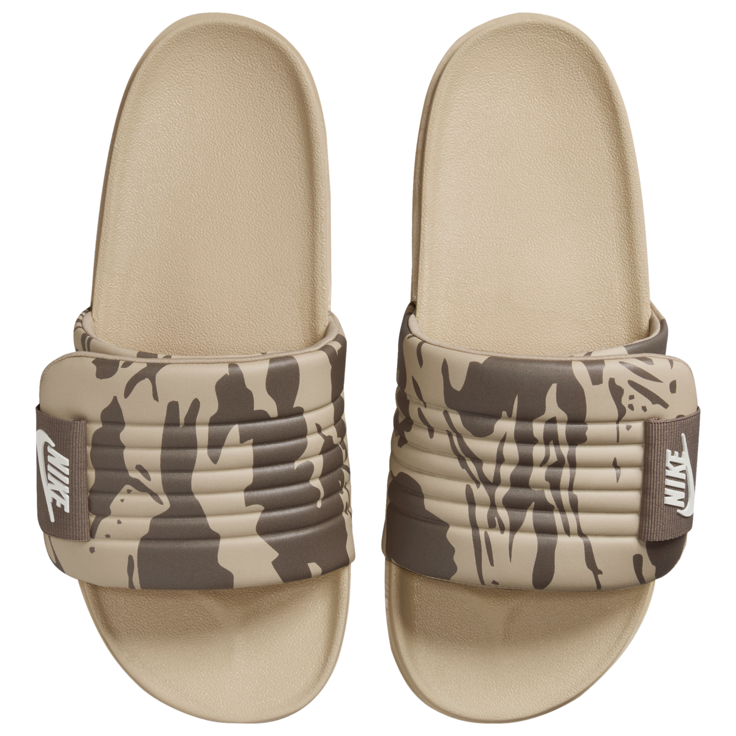 Nike Offcourt Slides - Men's - Sea Glass/Limestone/Olive Grey