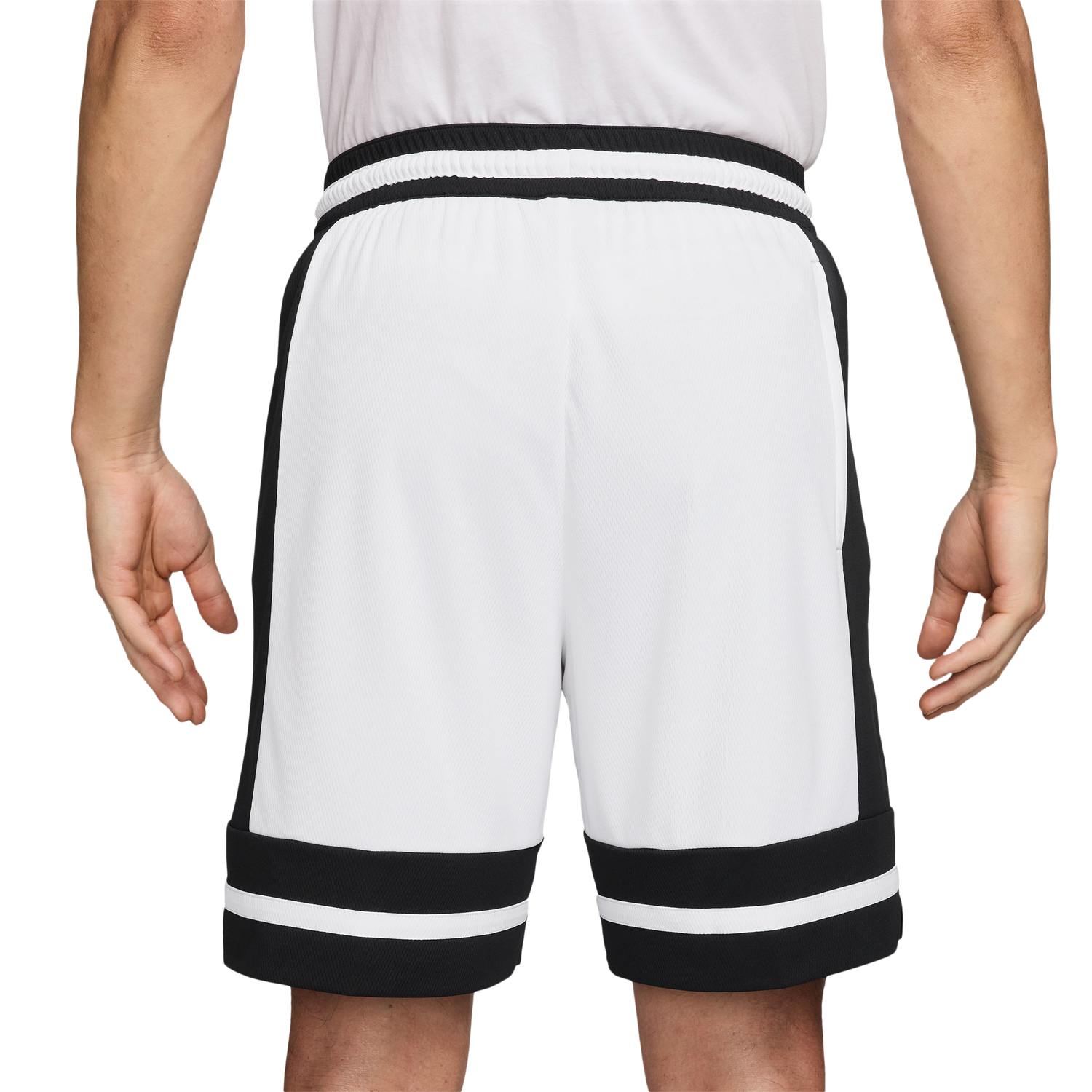 Nike Dri-FIT Game Classic 8" Shorts - Men's - White/Black