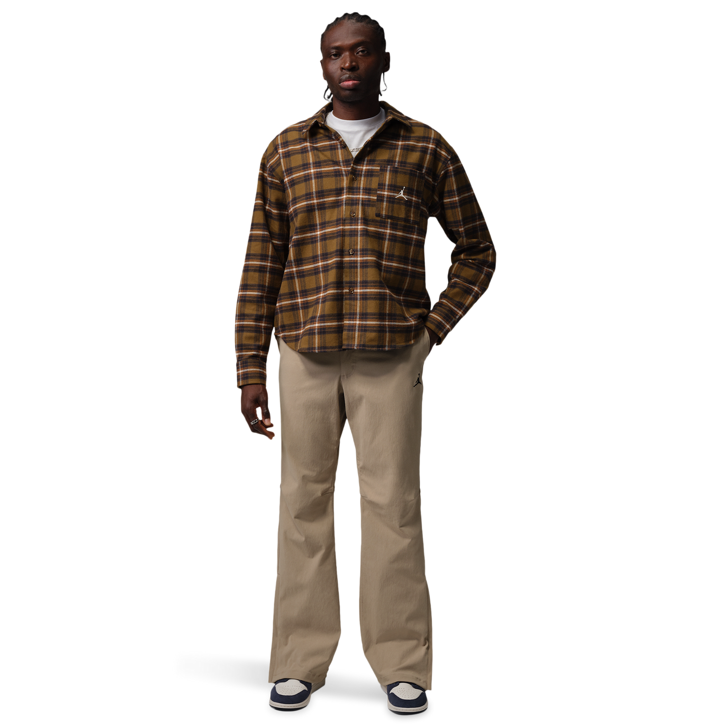 Jordan Flight Ess Pant - Men's - Khaki/Black