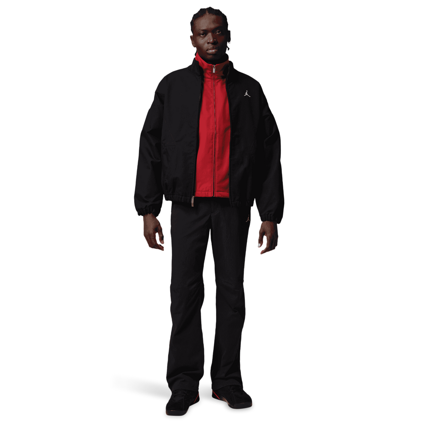 Jordan Flight Graphic Workwear Jacket - Men's - White/Black