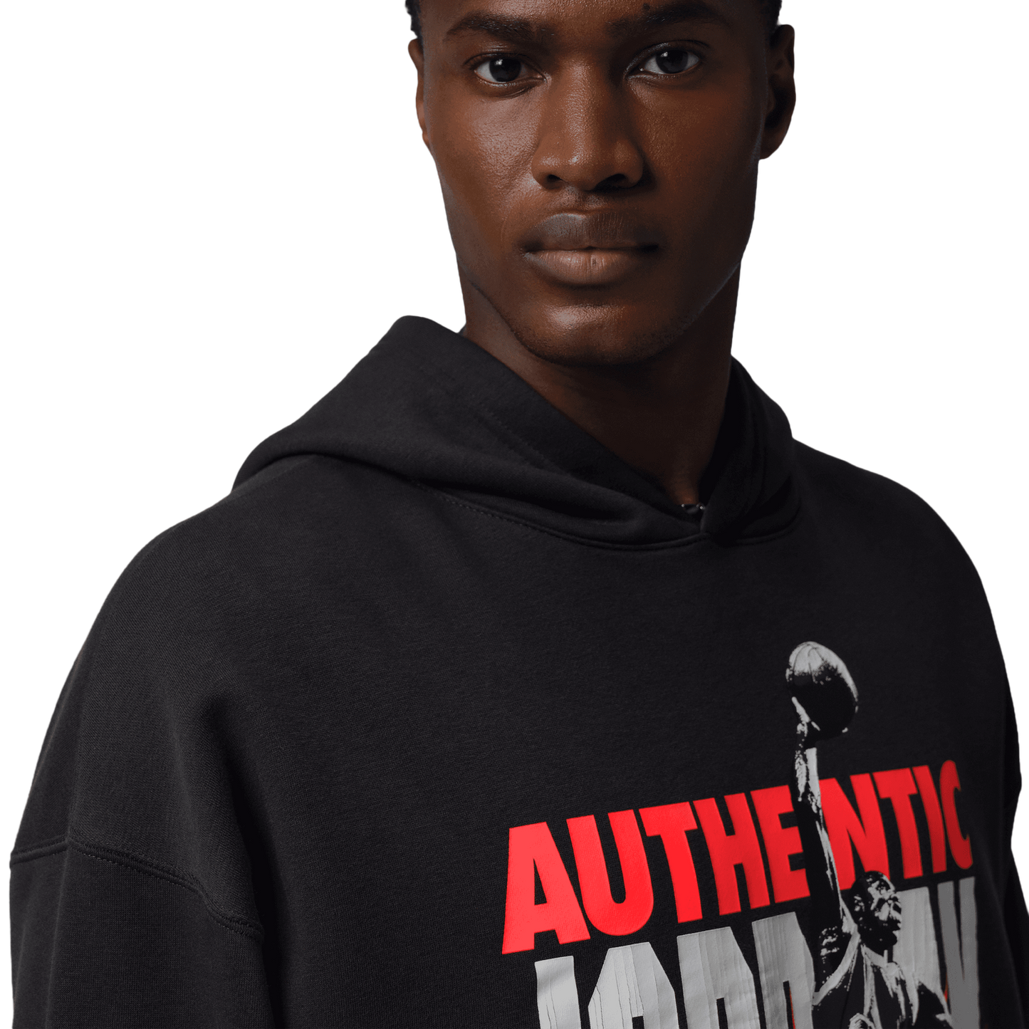Jordan Brooklyn AJ 6 Reissue Fleece Pullover - Men's - Infrared 23/Off Noir