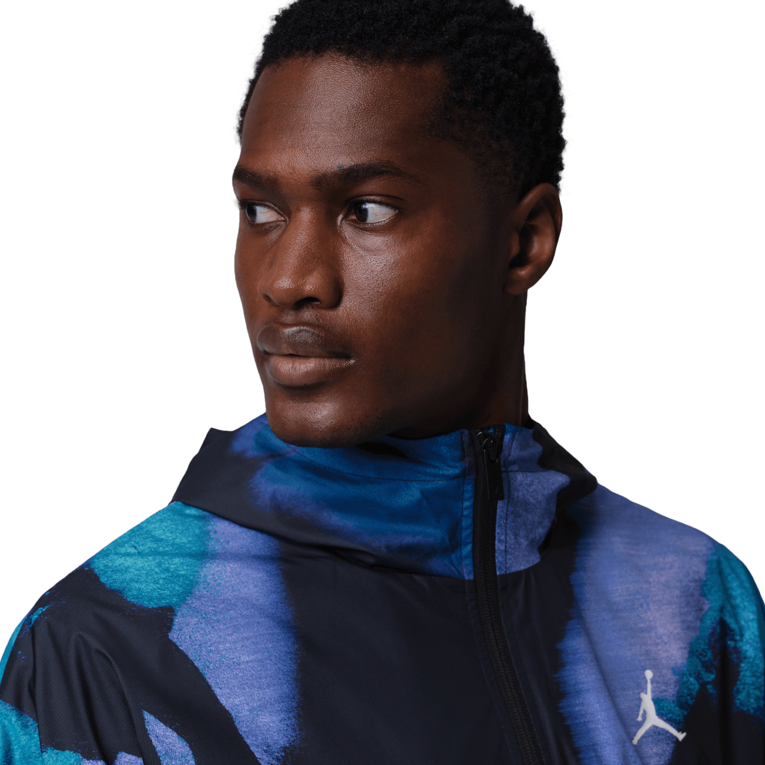 Jordan Brooklyn Dream Dunk Draft Jacket - Men's - Black/Carolina