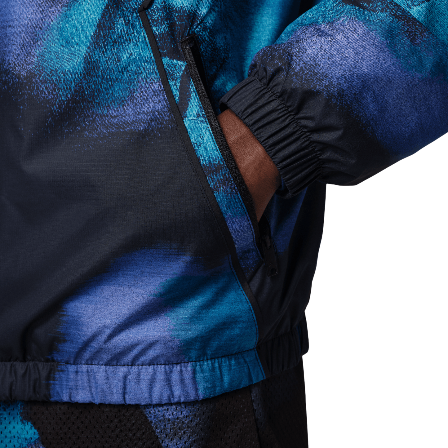 Jordan Brooklyn Dream Dunk Draft Jacket - Men's - Black/Carolina