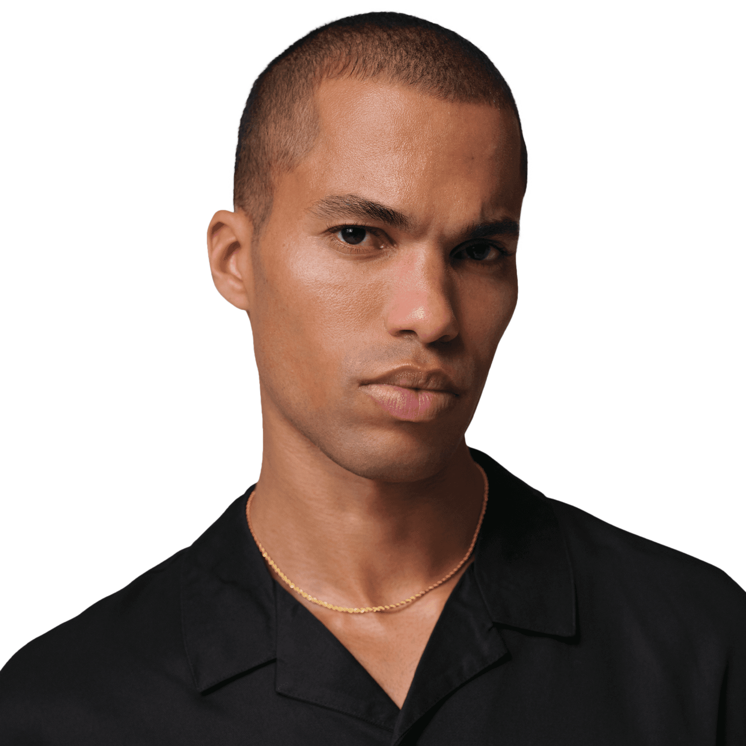 Jordan Brooklyn Bowling Shirt - Men's - Black/Infrared 23