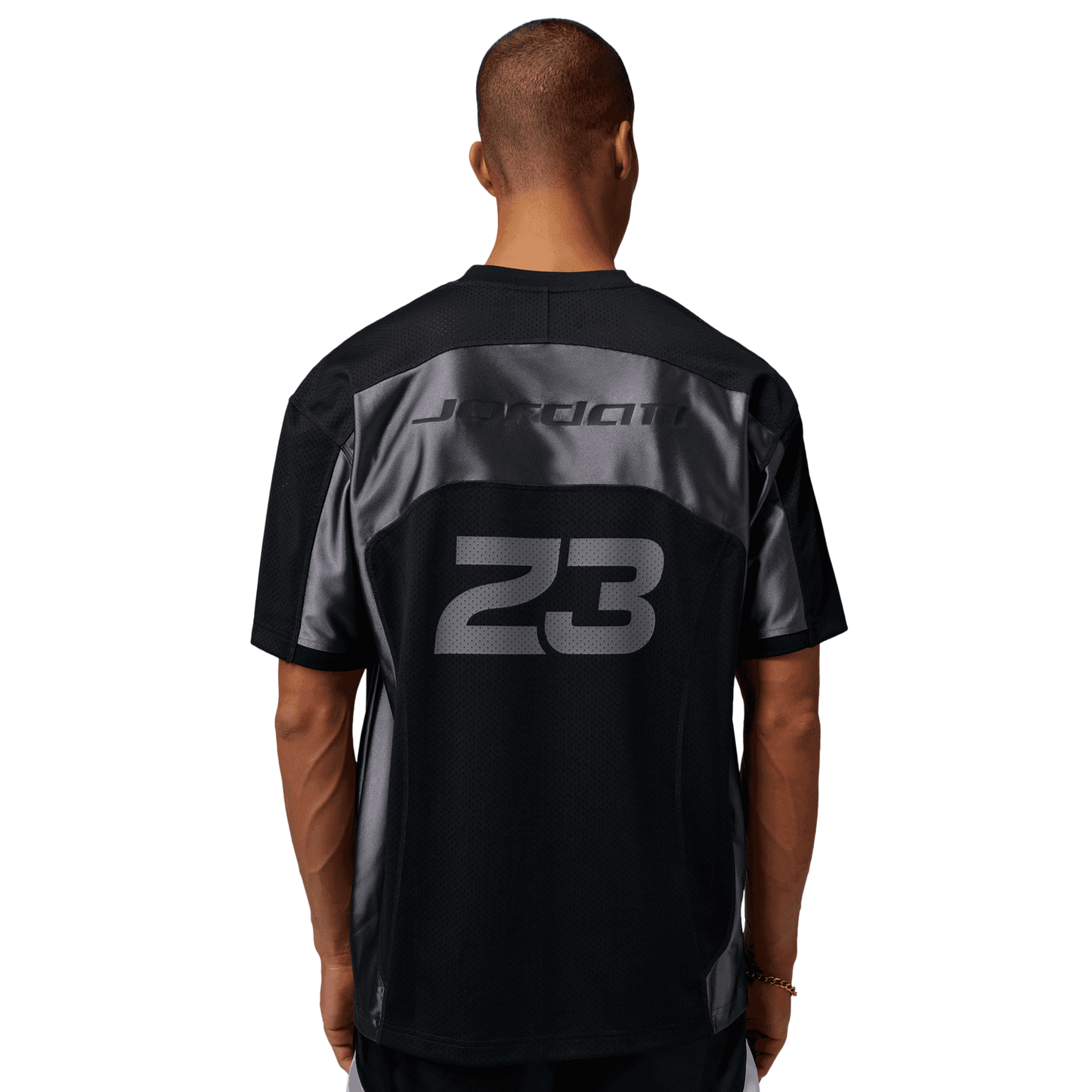 Jordan Flight Jersey Short Sleeve Top - Men's - Black/Gray