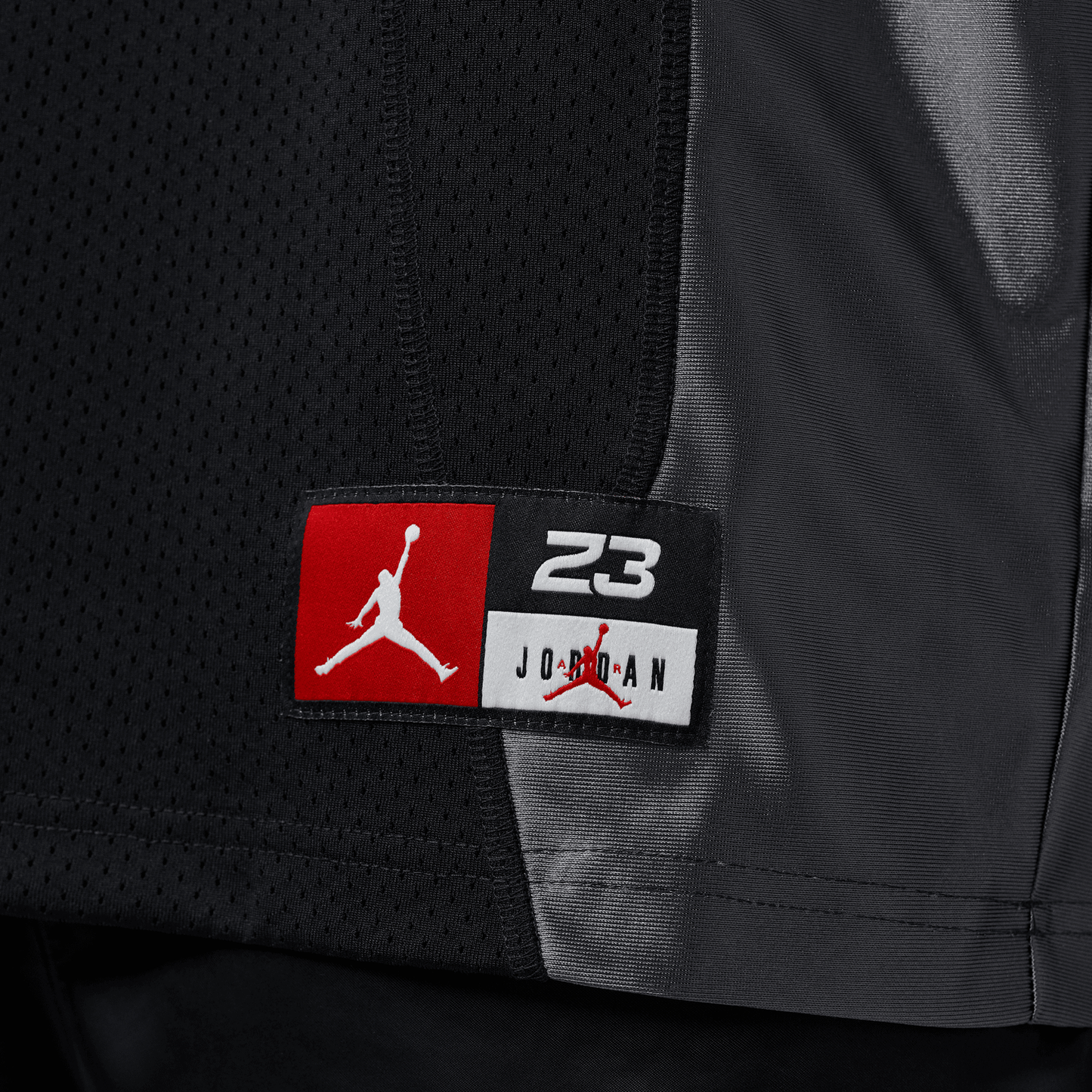 Jordan Flight Jersey Short Sleeve Top - Men's - Black/Gray