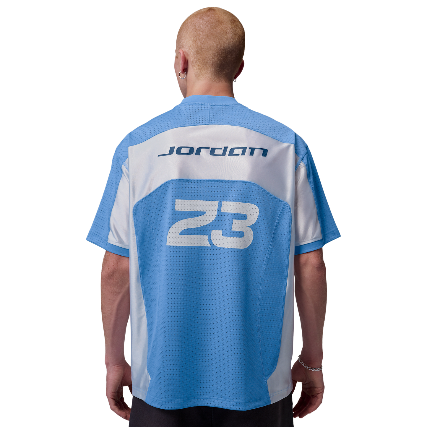 Jordan Flight Jersey Short Sleeve Top - Men's - White/Blue