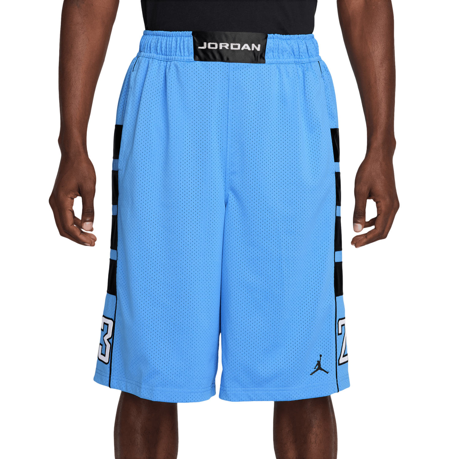 Jordan Mesh Brooklyn Cat Scratch Short - Men's - University Blue/Navy