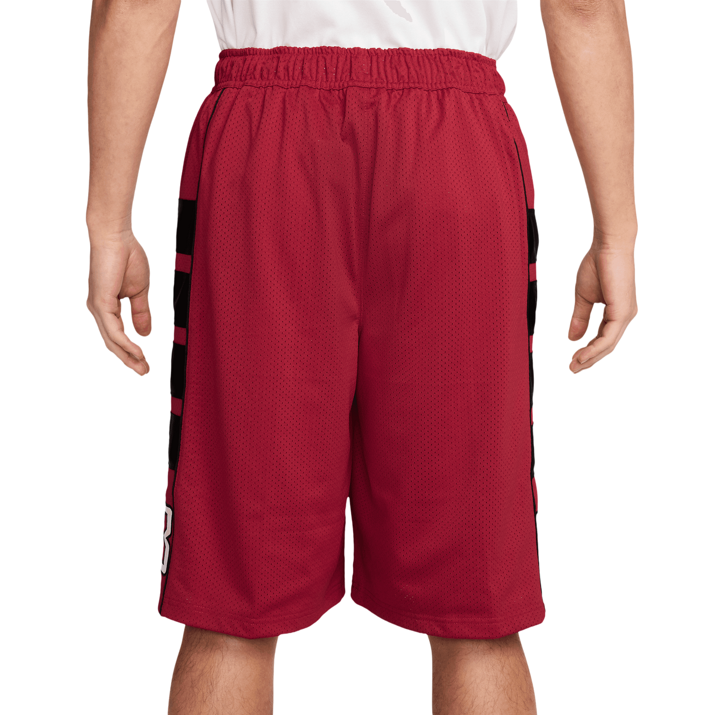 Jordan Mesh Brooklyn Cat Scratch Short - Men's - Gym Red/Black