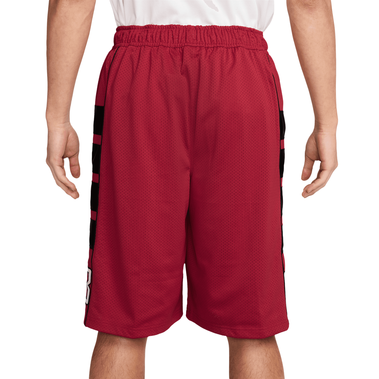 Jordan Mesh Brooklyn Cat Scratch Short - Men's - Gym Red/Black