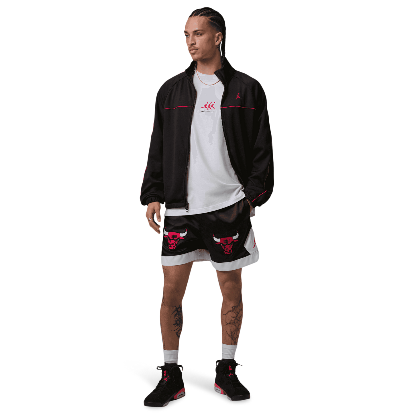 Jordan Flight Muay Thai Shorts - Men's - Black/Sail