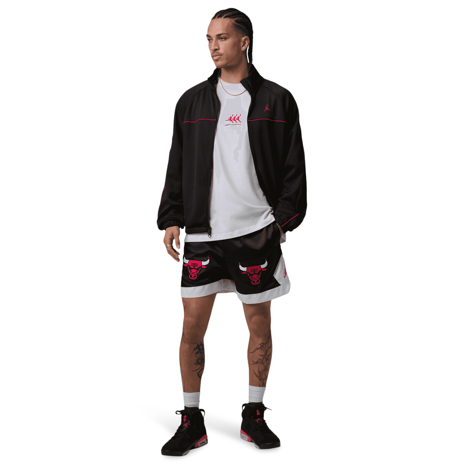 Jordan Flight Muay Thai Shorts - Men's - Black/Sail