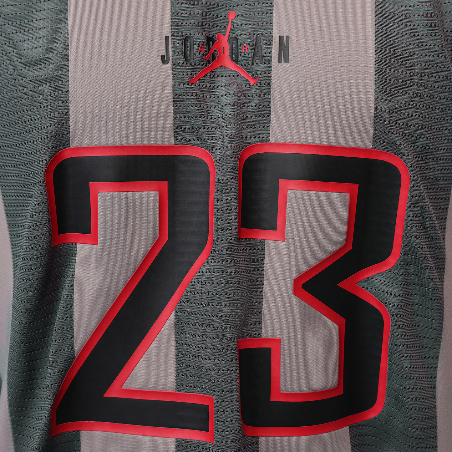 Jordan Brooklyn Terrace Short Sleeve Top - Men's - Enigma Stone/University Red/Iron Grey
