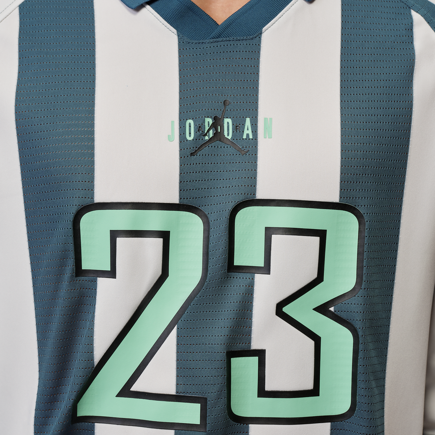 Jordan Brooklyn Terrace Short Sleeve Top - Men's - Sail/Ash Green/Black