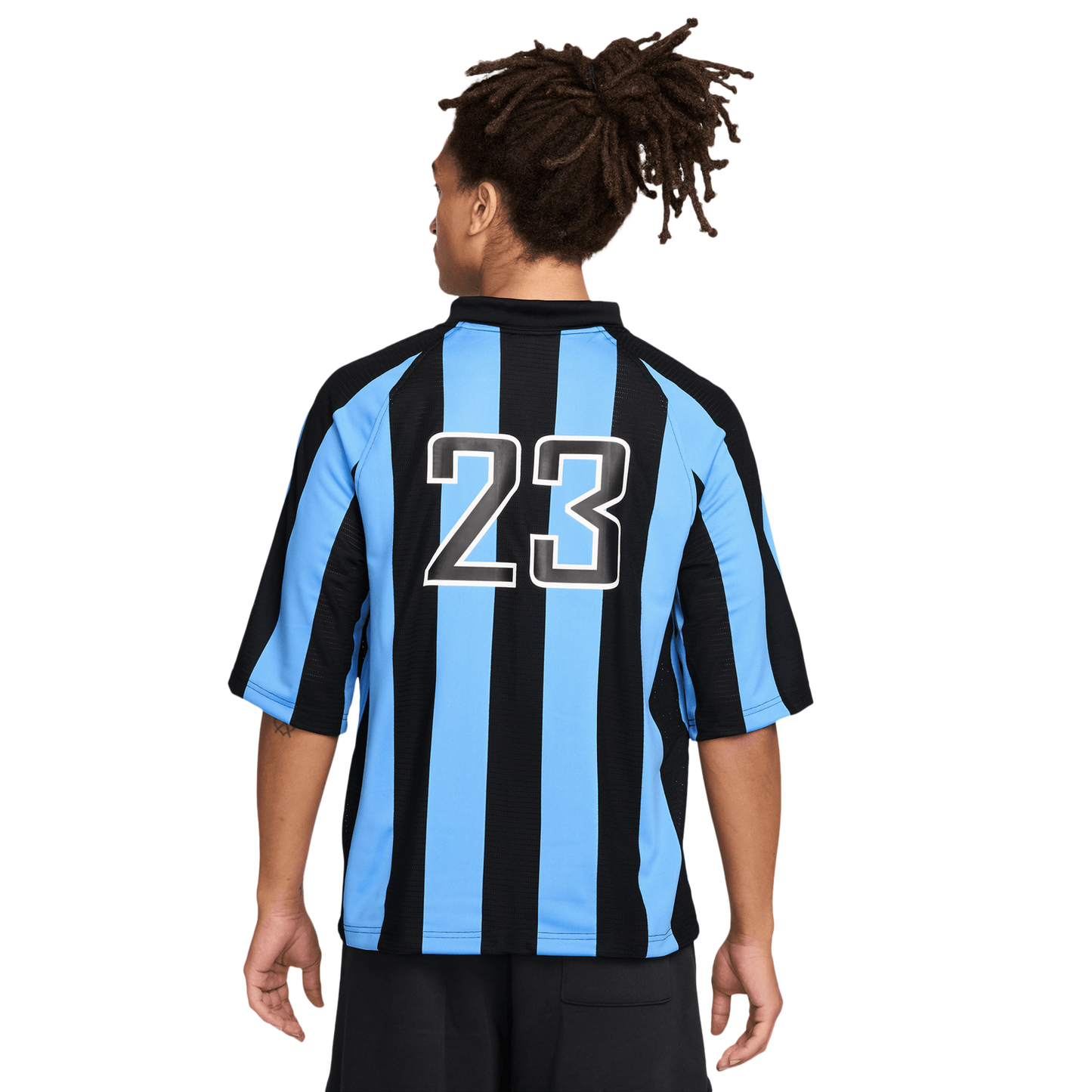 Jordan Brooklyn Terrace Short Sleeve Top - Men's - Black/University Blue