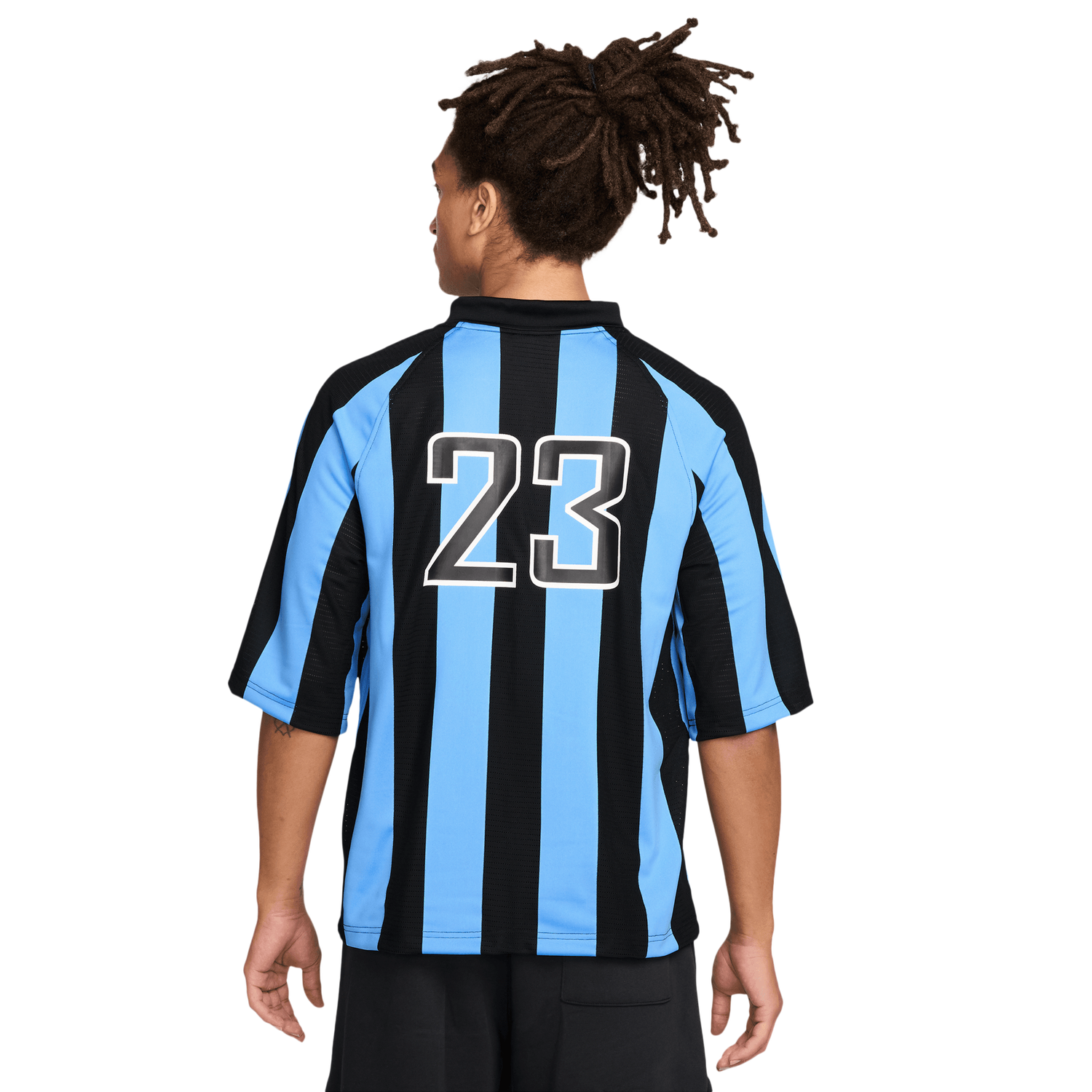 Jordan Brooklyn Terrace Short Sleeve Top - Men's - Black/University Blue