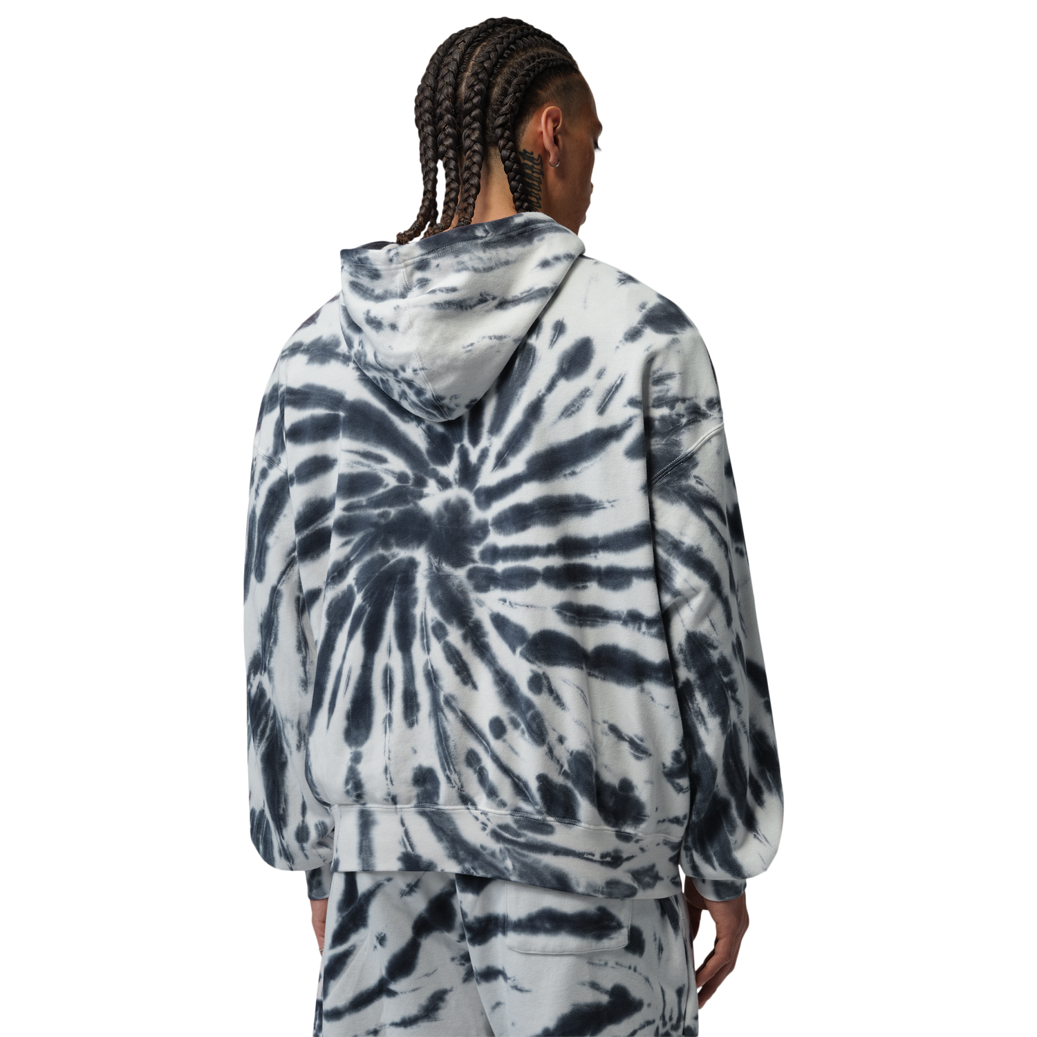 Jordan Brooklyn Festival TD Fleece Pull Over - Men's - Off Noir/Sail/Black