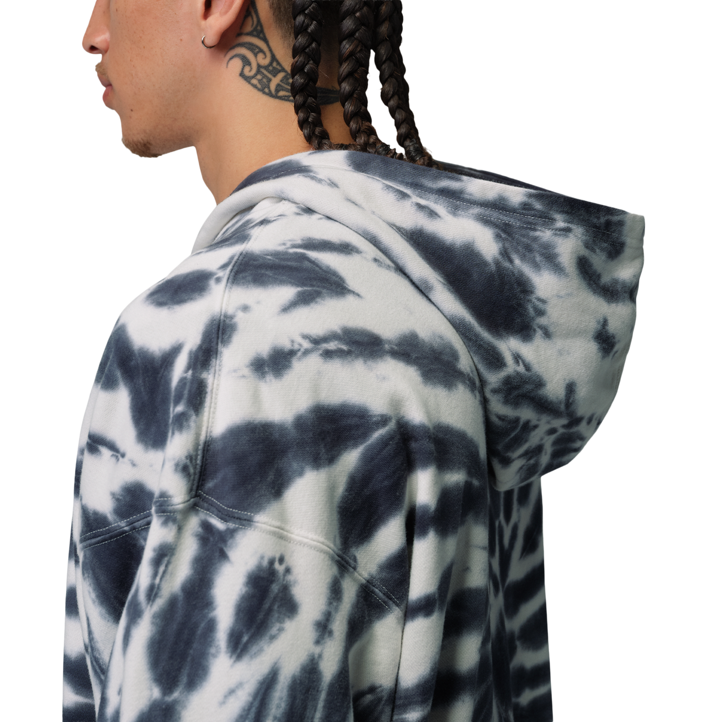 Jordan Brooklyn Festival TD Fleece Pull Over - Men's - Off Noir/Sail/Black