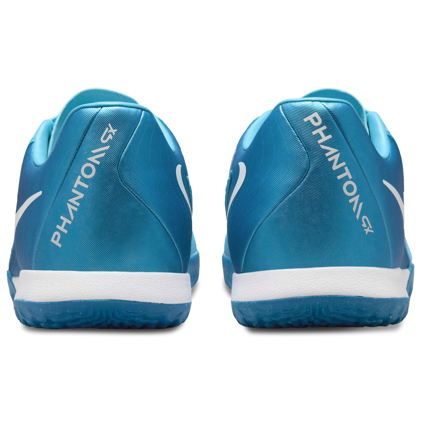 Nike Phantom GX II Academy IC - Men's - White/Blue Fury