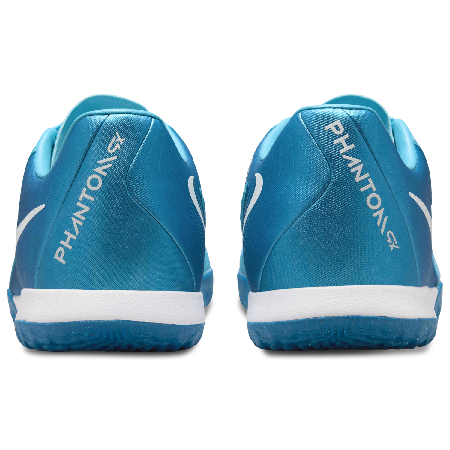 Nike Phantom GX II Academy IC - Men's - White/Blue Fury