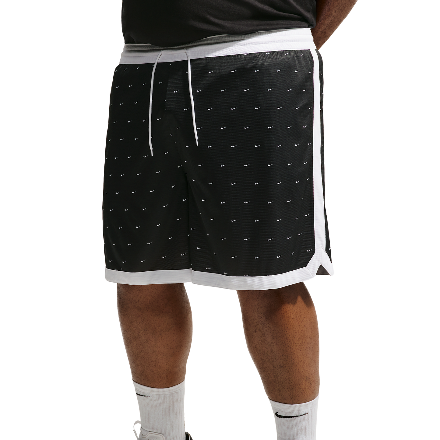 Nike Drifit Dna Access 8In Short AOP - Men's - Black/White