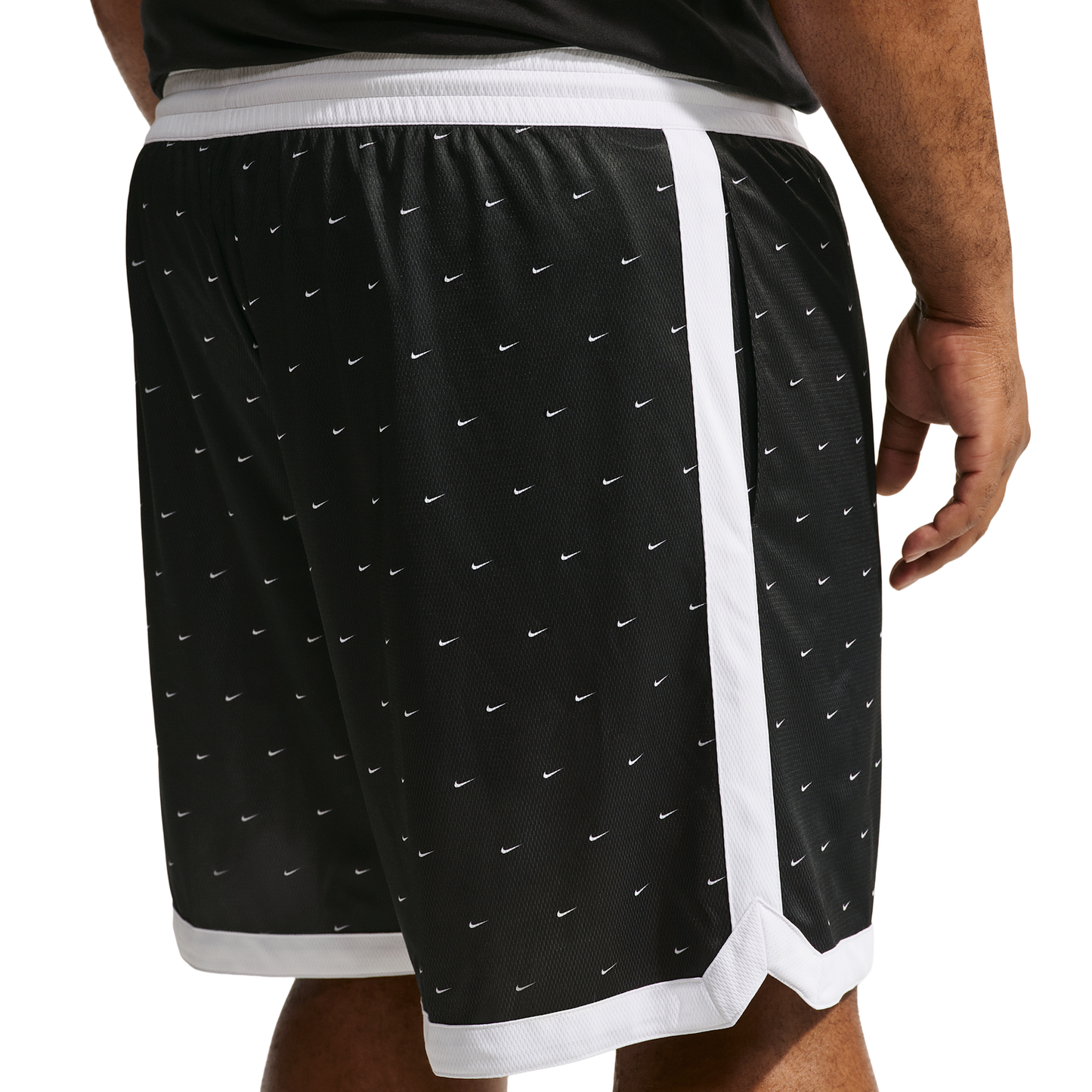 Nike Drifit Dna Access 8In Short AOP - Men's - Black/White