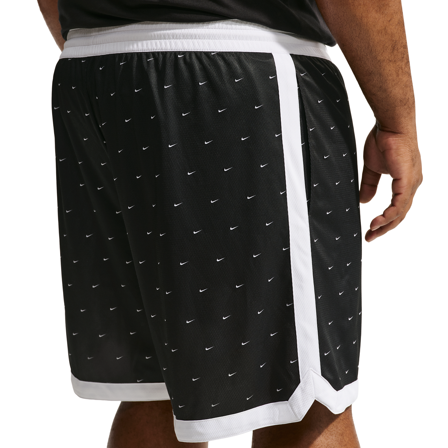 Nike Drifit Dna Access 8In Short AOP - Men's - Black/White