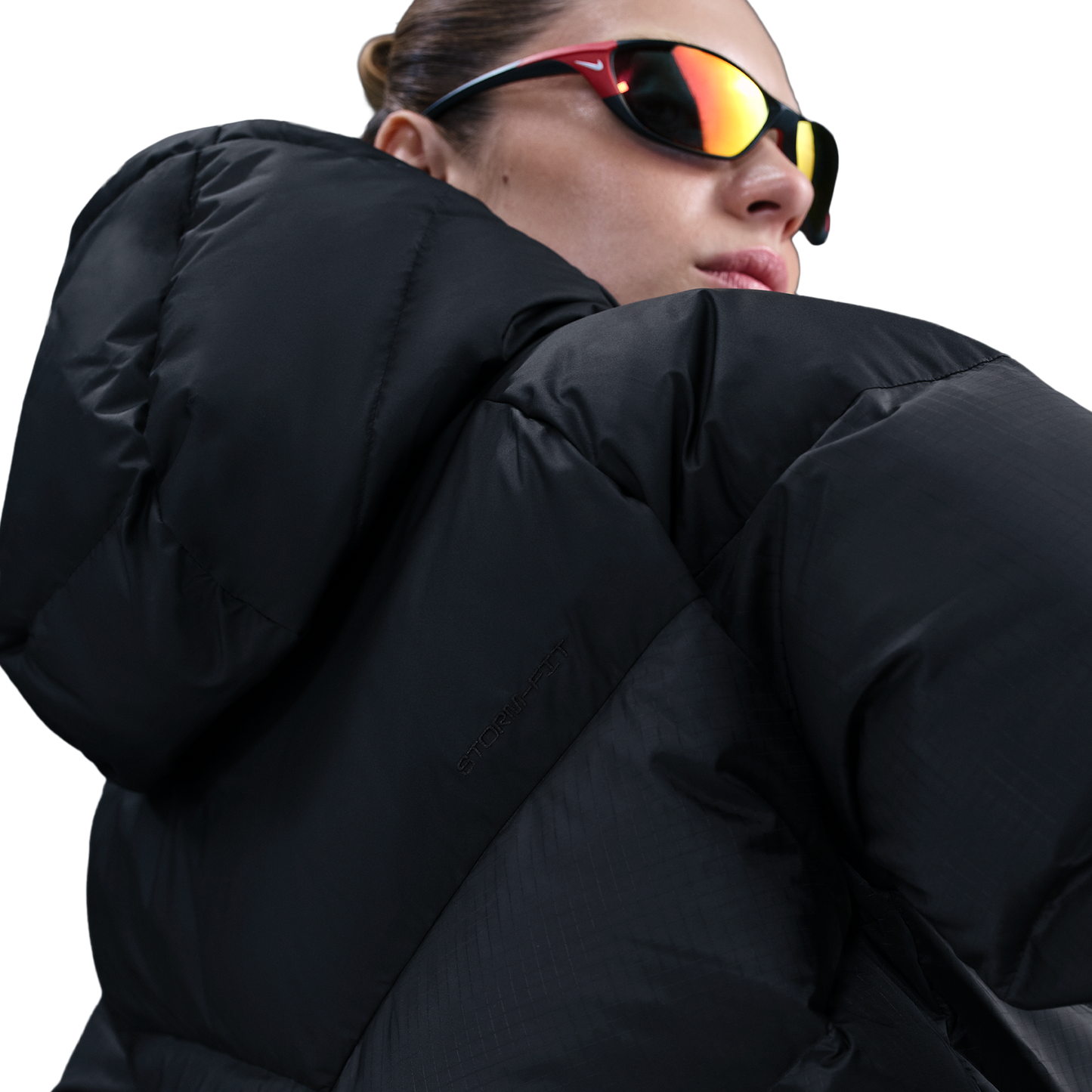 Nike NSW Downfill Windpuffer V2 - Women's - Sail/Black