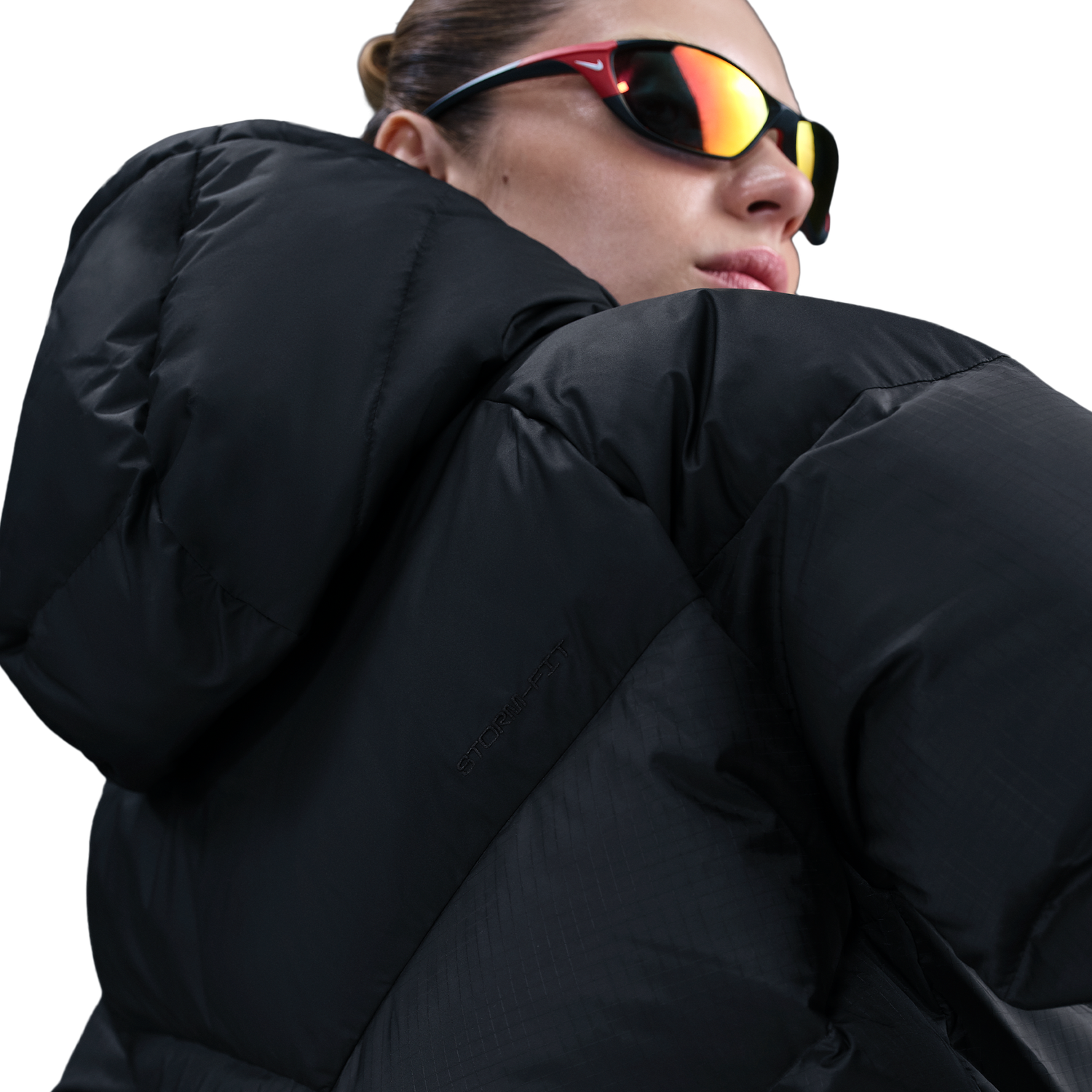 Nike NSW Downfill Windpuffer V2 - Women's - Sail/Black