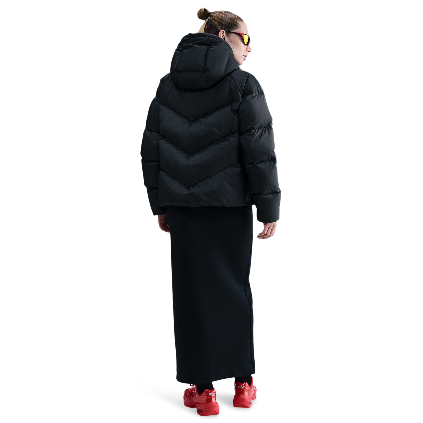 Nike NSW Downfill Windpuffer V2 - Women's - Sail/Black