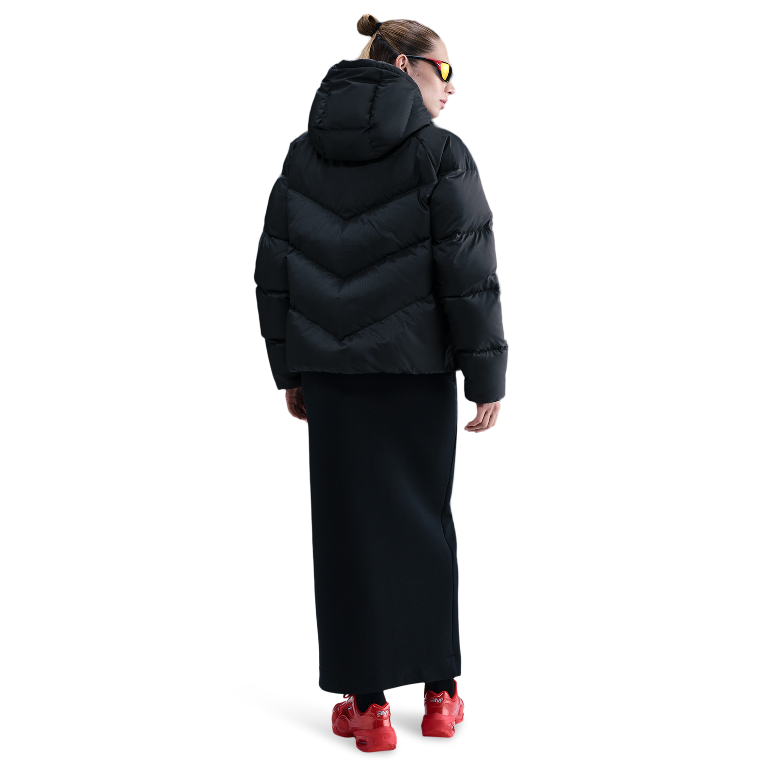 Nike NSW Downfill Windpuffer V2 - Women's - Sail/Black