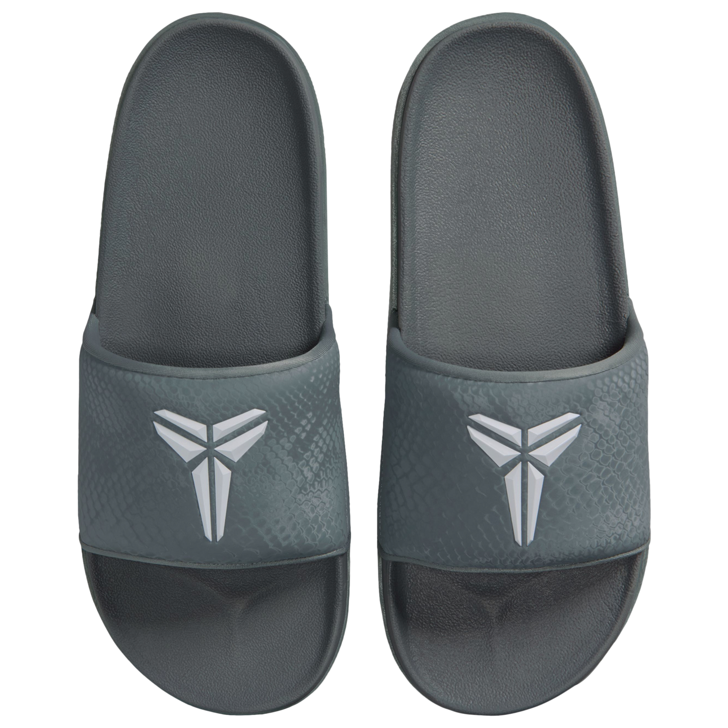 Nike Kobe Off Court Slides - Men's - Cool Grey/White