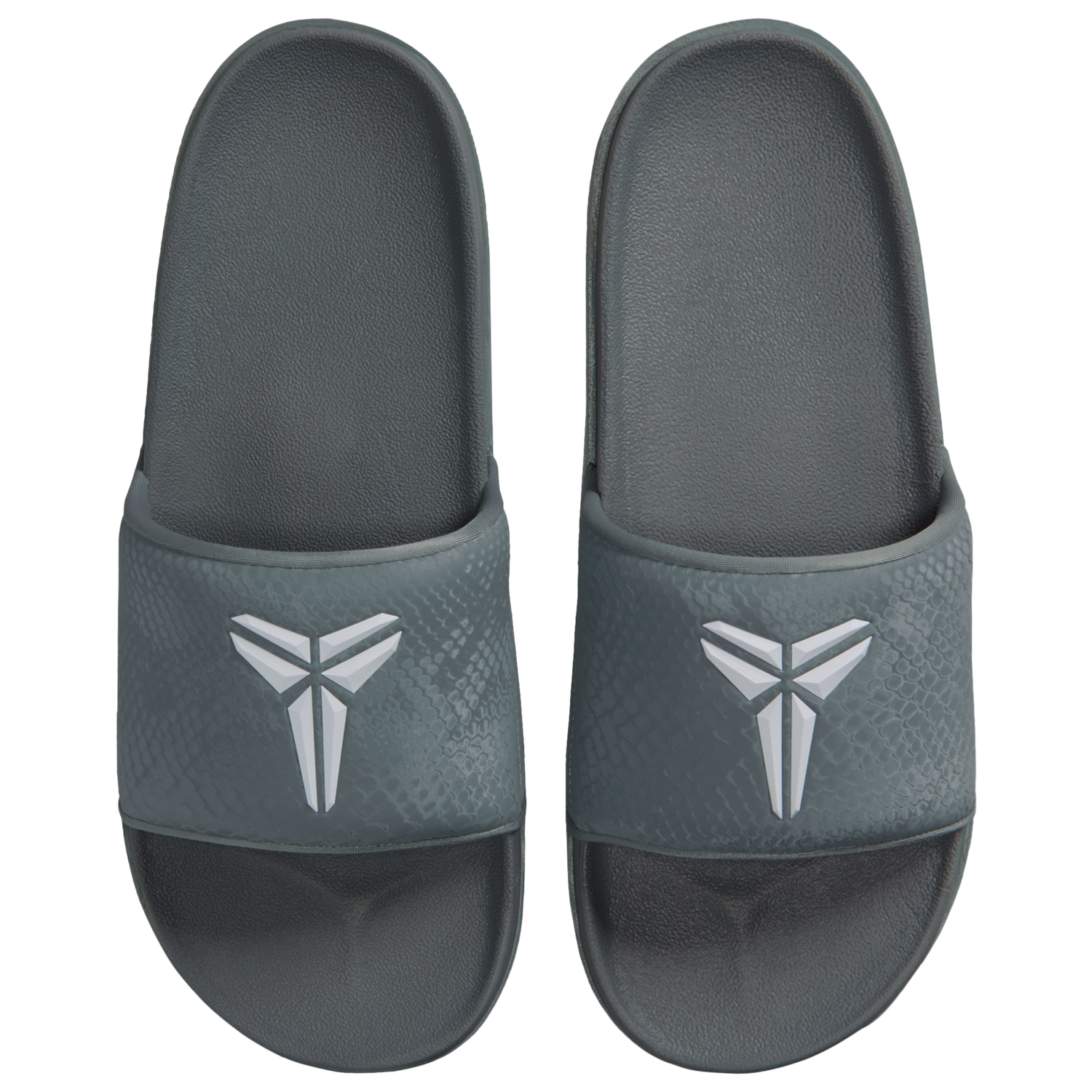 Nike Kobe Off Court Slides - Men's - Cool Grey/White