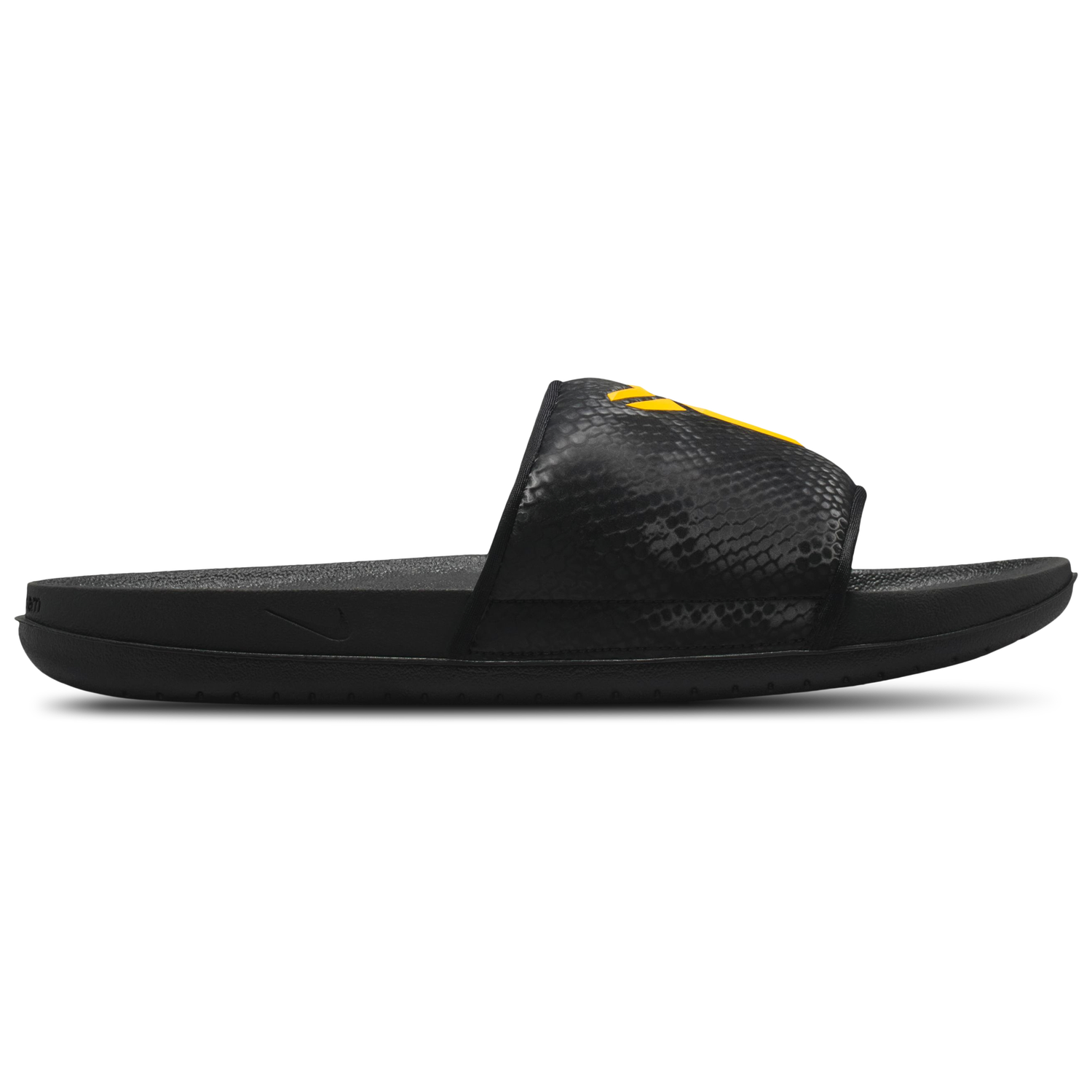 Nike Kobe Off Court Slides - Men's - University Gold/Black