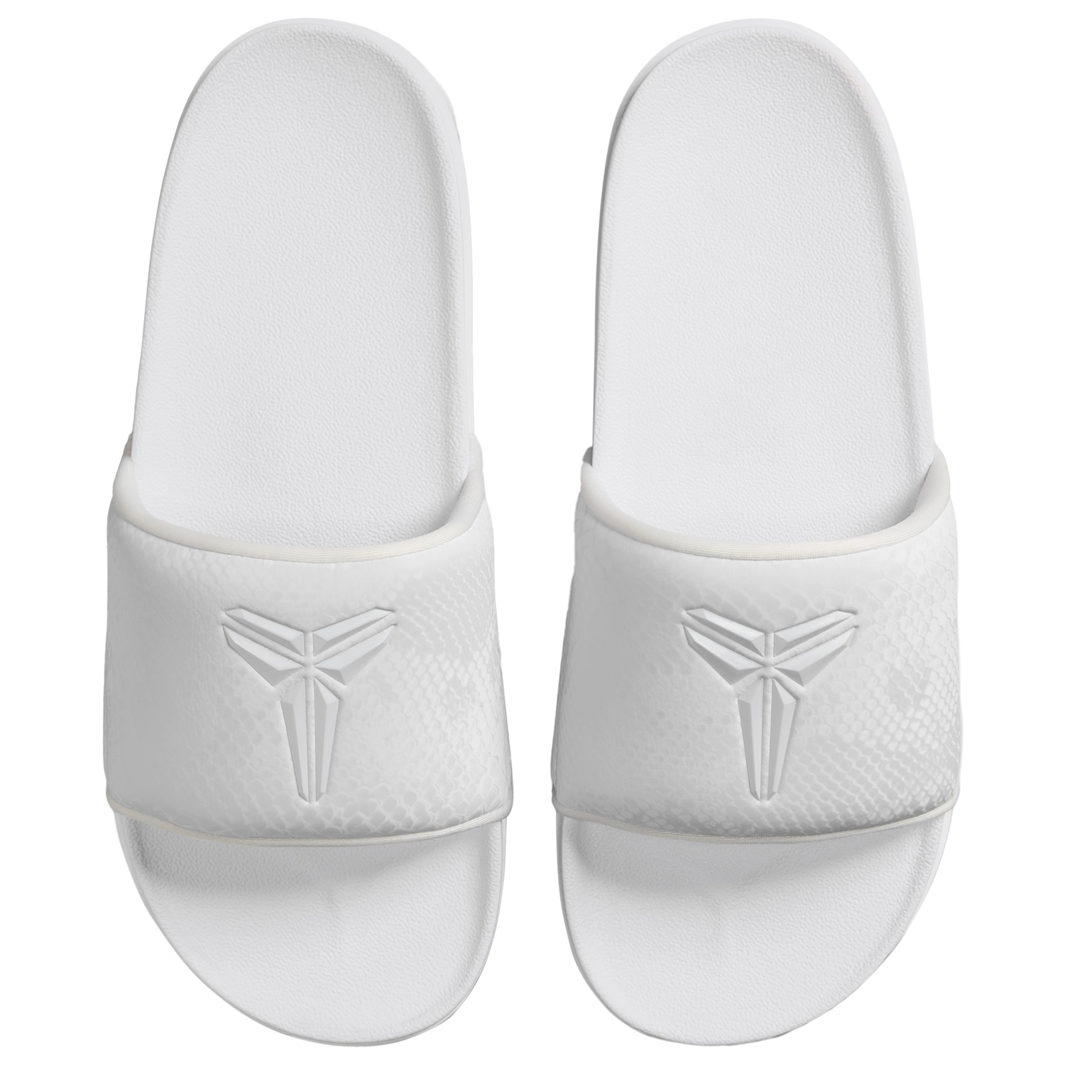 Nike Kobe Off Court Slides - Men's - White/White