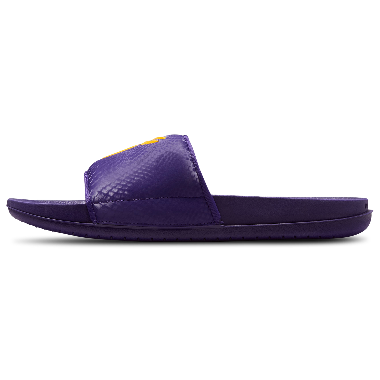 Nike Kobe Off Court Slides - Men's - Court Purple/University Gold