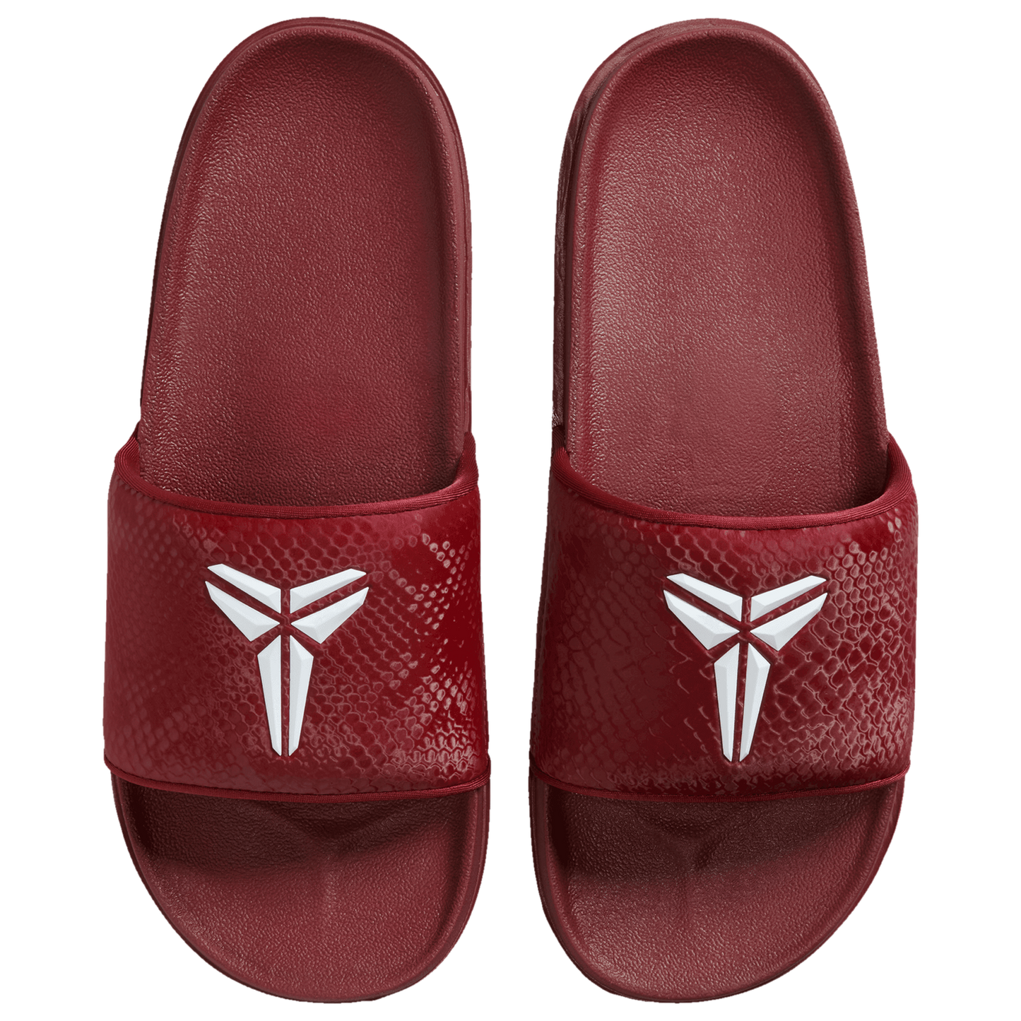 Nike Kobe Off Court Slides - Men's - Team Red/White