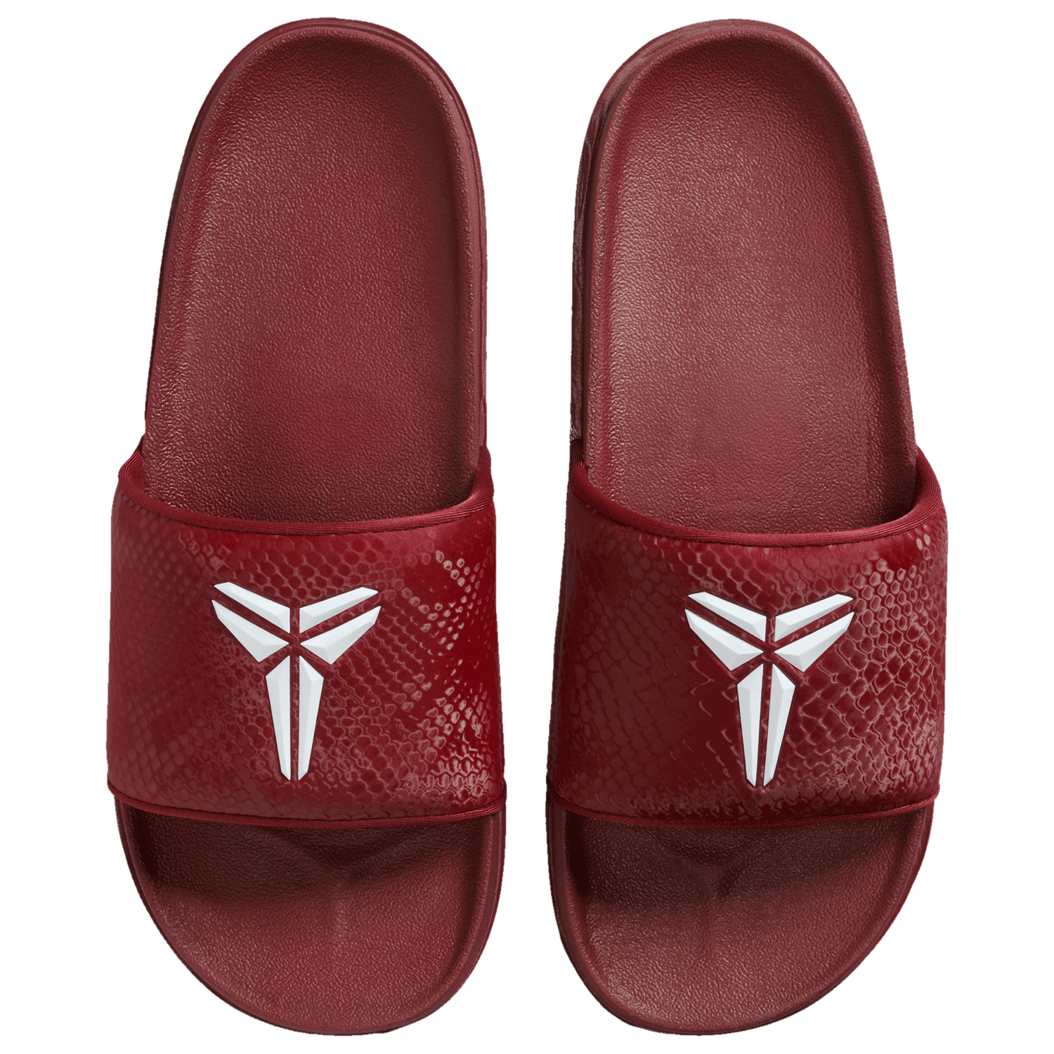 Nike Kobe Off Court Slides - Men's - Team Red/White
