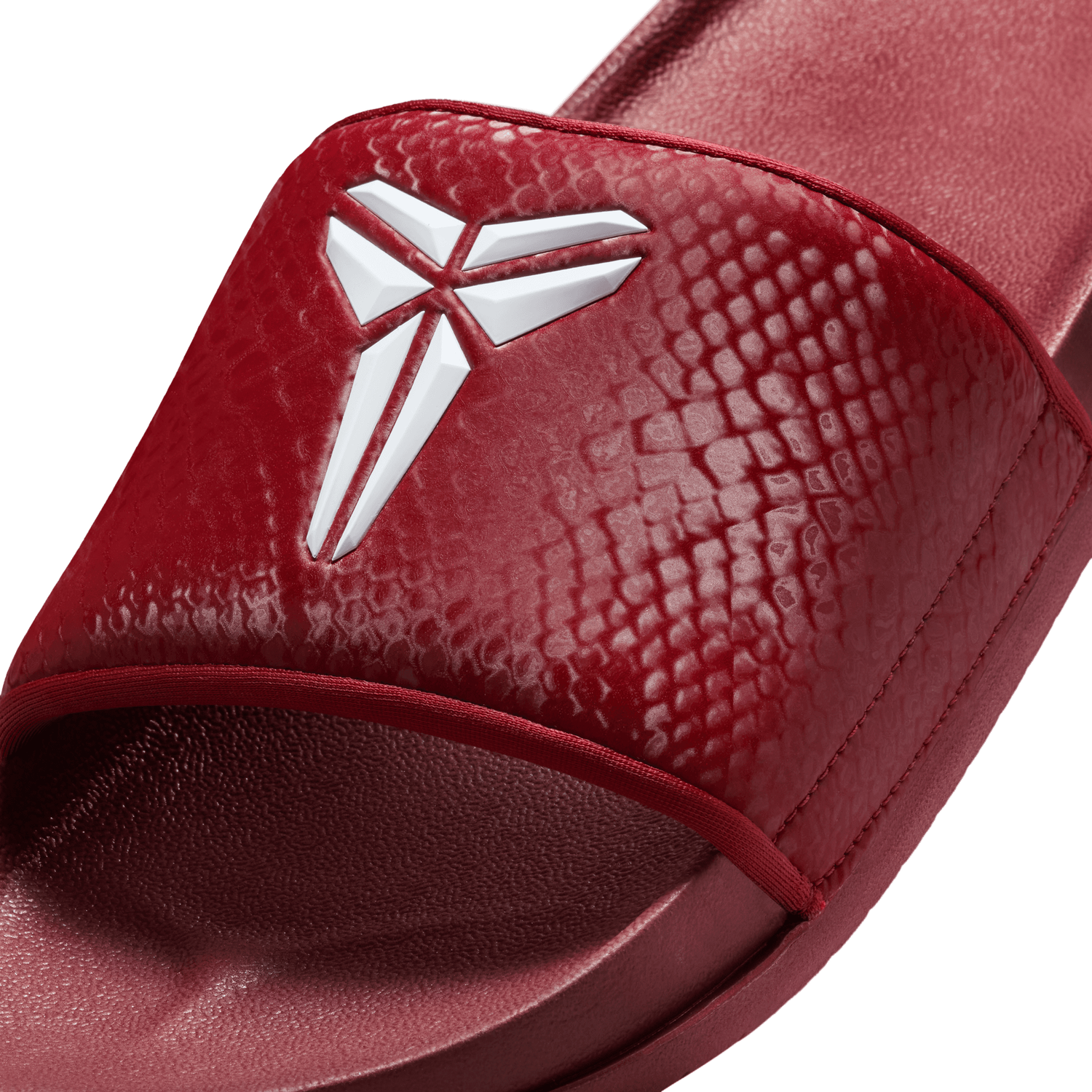 Nike Kobe Off Court Slides - Men's - Team Red/White